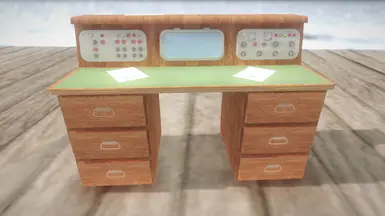Table 7 - Old soviet table with control panel (aurjinu)