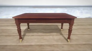 Table 10 - Mahogany Table (myndman)