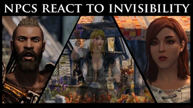 NPCs React To Invisibility-LE