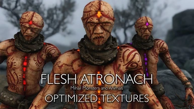 Flesh Atronachs - My optimized textures LE by Xtudo