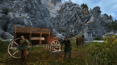 Lively's Moved Carriage for Beyond Reach and Markarth Entrance Overhauls LE Port