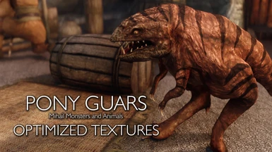 Pony Guars - My optimized textures LE by Xtudo