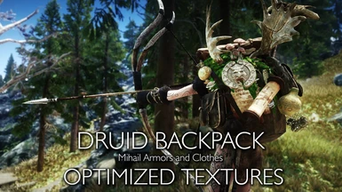 Druid Backpack - My optimized textures LE by Xtudo