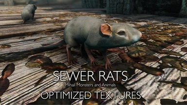 Sewer Rats - My optimized textures LE by Xtudo