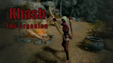 Khash The Argonian (A Fully Custom Voiced Follower) (SOT - Sidekicks of Tamriel) LE