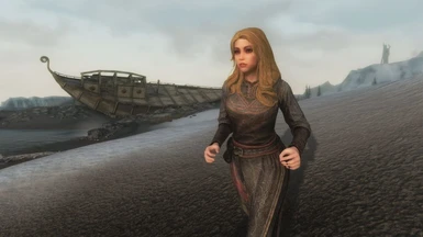 With this mod, she can go places other than the quest location!