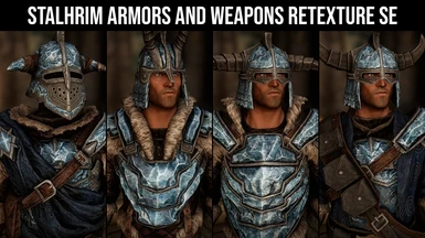 Stalhrim Armors and Weapons Retexture LE