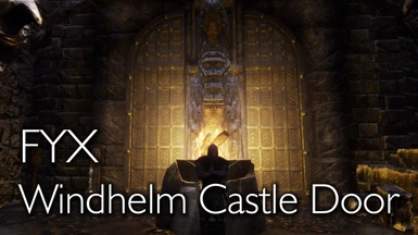 FYX - Windhelm Castle Door LE by Xtudo