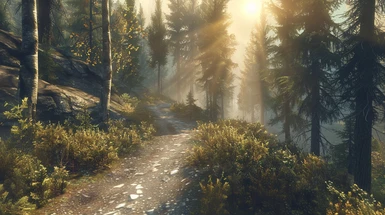 Forest Path Main Menu Replacer 4k