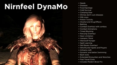 Nirnfeel DynaMo Classic Immersion Needs Survival Combat Magic Overhaul