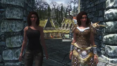 Emilia with her twin follower!