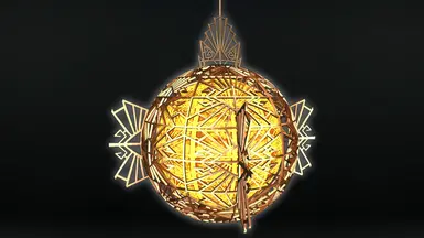 3D Dwemer Sun - Subterranean Object SMIMed - Blackreach - Golden Dwemer ...