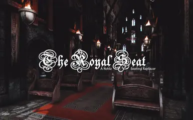 The Royal Seat - A Noble and Upperclass Bench Chair and Throne Replacer - LE