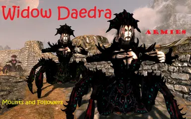 Widow Daedra - Armies Mounts and Followers LE