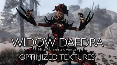 Widow Daedra - My optimized textures LE by Xtudo