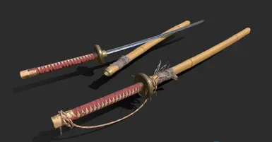 brown katana