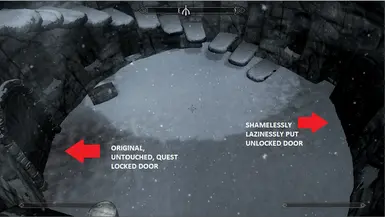 Snow Veil Sanctum alternative door