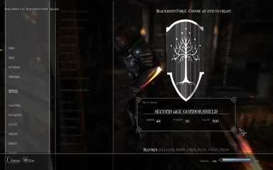 Second age gondor shield
