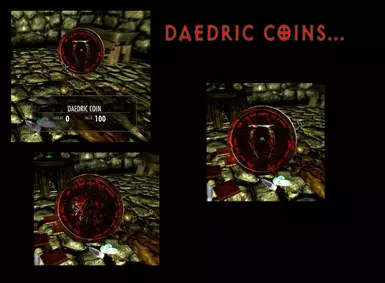 Daedric coins