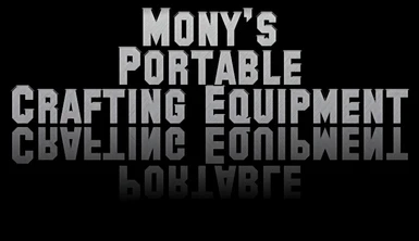 Monys Portable Crafting Equipment - Now Modular-