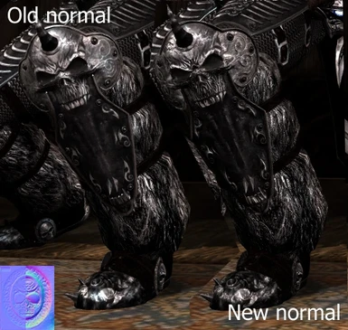 Boots normals in-game comparison