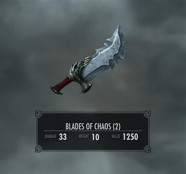 God Of War - The Blade Of Olympus (Glowing) at Skyrim Special Edition Nexus  - Mods and Community