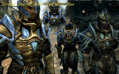 skyrim blue armor mod