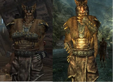 Two different places one epic armor mod