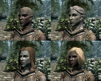Dark Half-Elf Females 2