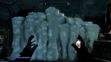 Ice wall with some perks