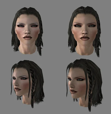 Very Slight change to Lydia - Skin-tone and Makeup