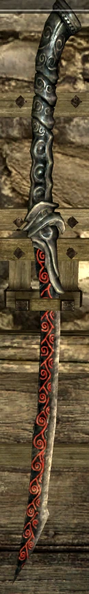 similar style ebony sword