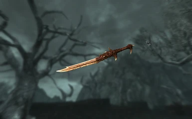 Chitin sword