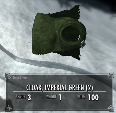 Inv Green Cloak
