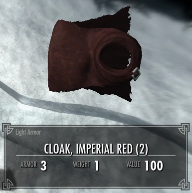 Inv Red Cloak
