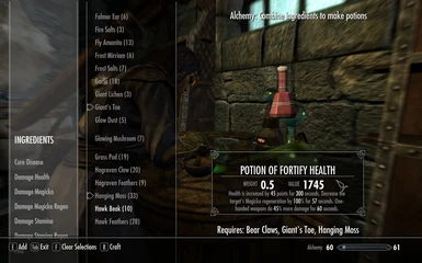 the most valuable potion in the game