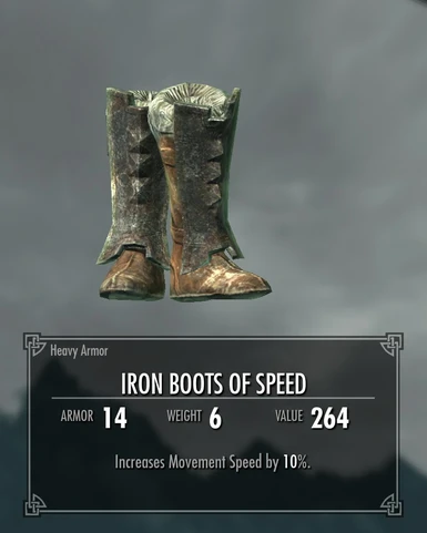 Speed Enchantment Boots