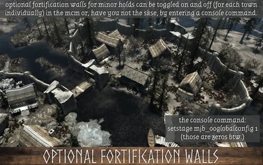 Optional: Minor Hold Walls