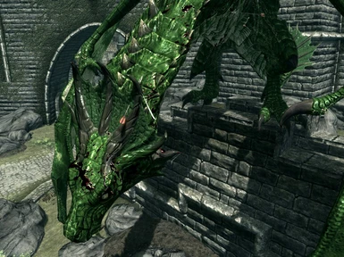 2_0 Update to Green Dragon Alpha Texture and Webbing