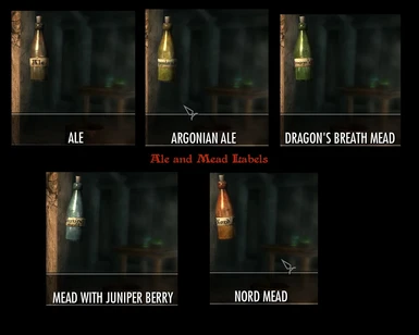 Ale and Mead Labels