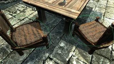 Fixed chairs