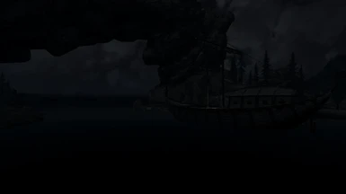 Solitude Docks at night