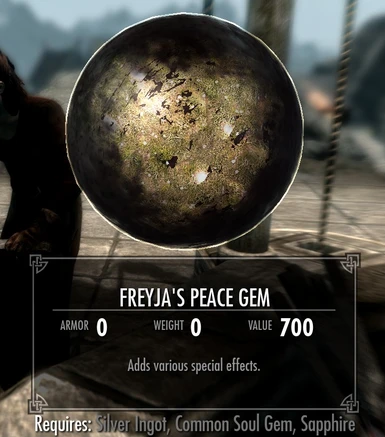 Freyja Peace Gem