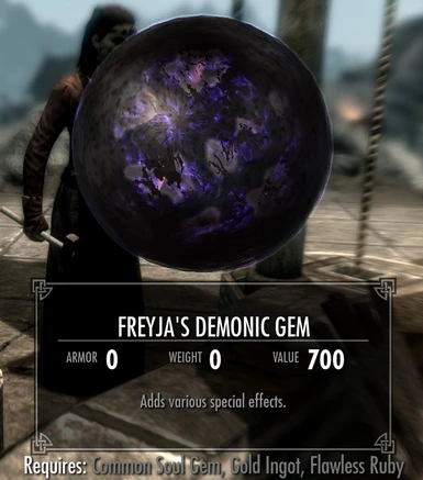 Freyja Demonic Gem