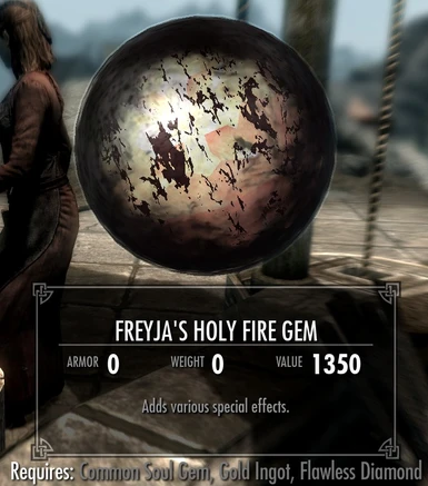 Freyja Holy Fire Gem