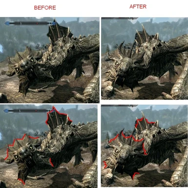 Blood Dragon before and after fix