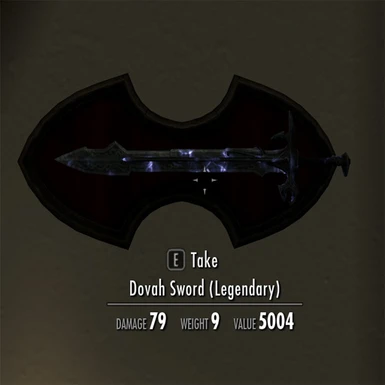dovah sword
