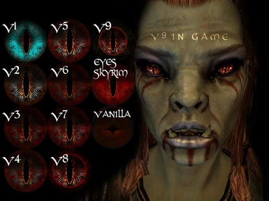 Red Orc Eye Variants