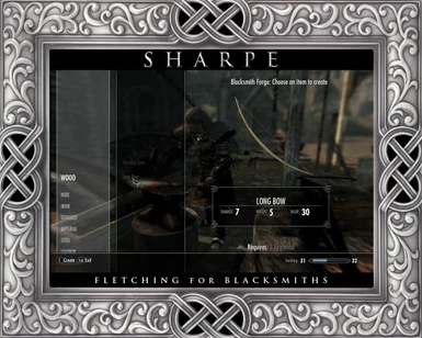 SHARPE - Fletching for blacksmiths screenshot 2