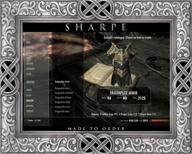 SHARPE Craftsmanship - Made to order screenshot 2